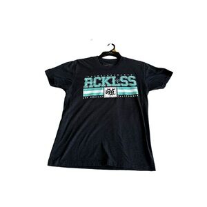 YOUNG & RECKLESS MEN’S SHORT SLEEVES T-SHIRT GRAY SZ MEDIUM